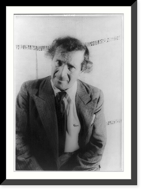 Historic Framed Print, [Portrait of Marc Chagall],  17-7/8" x 21-7/8"