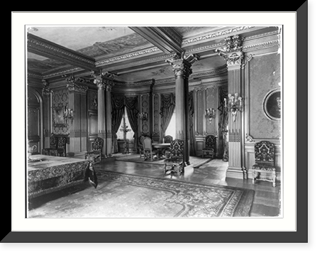 The Townsend house, home of Sumner Welles, now the Cosmos Club, 2121 Massachusetts Ave., N.W., Washington, D.C.- interior view of richly decorated and furnished residence - 11 Antique Wall Art Pr