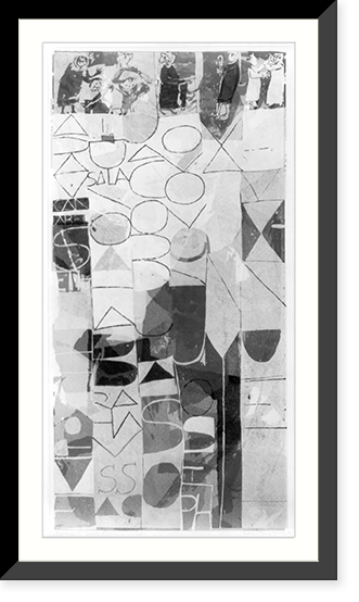 Figures of the morning time Classic, Historic Print