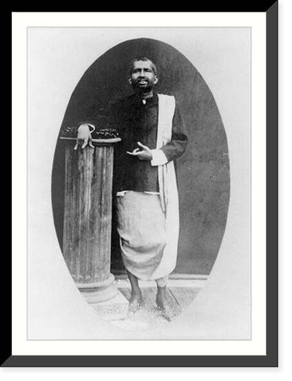 Sri. Gri. Ramakrishna, full-length portrait, standing, Antique Print