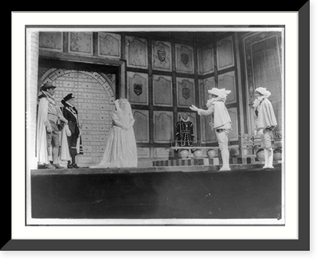 Scene from Maria Stuart" by Schiller. Berlin, ca. 1930", Antique Print