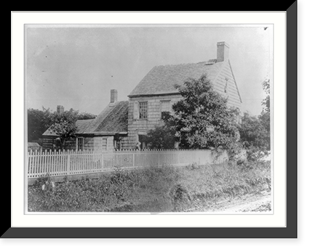Farm house near Huntington, Long Island where Walt Whitman was born in 1819, Antique Poster