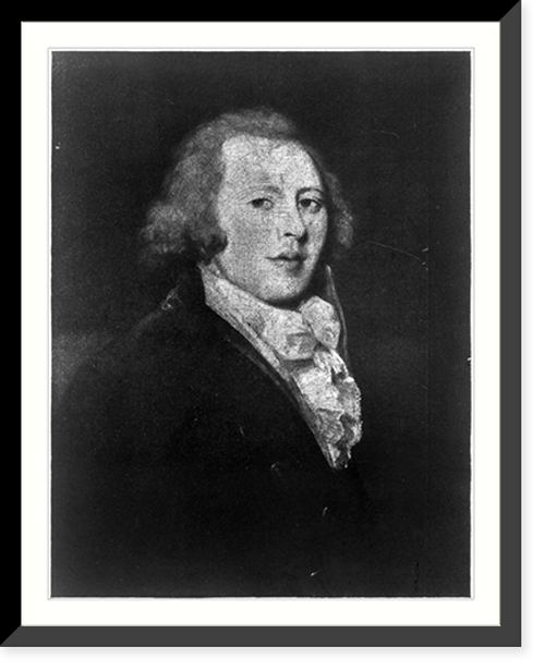 Historic Framed Print, [Thomas Chippendale, head-and-shoulders portrait, facing right],  17-7/8" x 21-7/8"