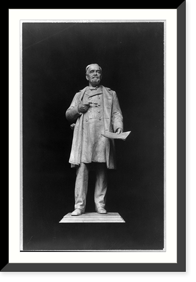 John Sargent Pillsbury, 1828-1901, full-length portrait, standing, Vintage Wall Art