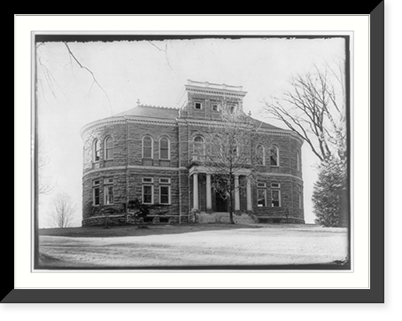 Tucker Hall, W&L Univ., Lexington, Va. Classic, Antique Print