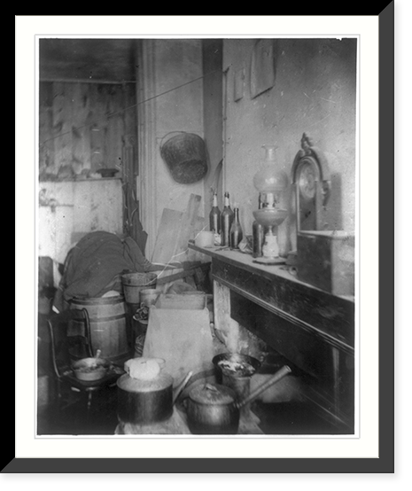 Italian Flat in South 5th Ave, Antique Wall Art