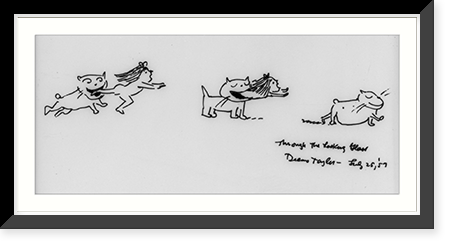 Illustration by Maurice Sendak from his children's books; See LCQJ Oct. 1971 - 4, Historic Reproduction