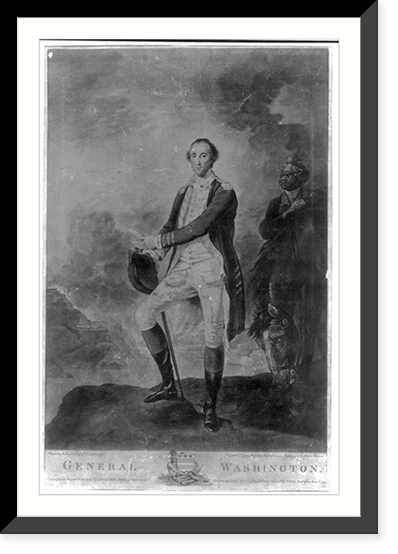 General Washington.painted by J. Trumbull Esqr. of Connecticut 1780 ; engraved by V. Green mezzotinto engraver to his Majesty & to the Elector Palatine, Antique Print