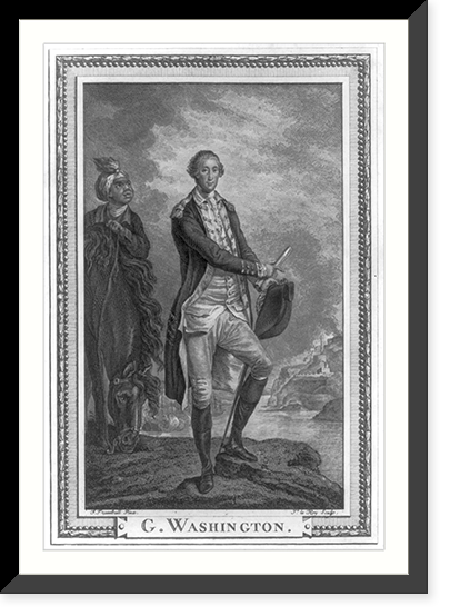 G. Washington.J. Trumbull pinx. ; Ta. le Roy sculp. Classic, Antique Wall Art