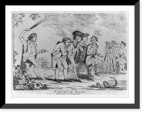 Historic Framed Print, Paradice lost,  17-7/8" x 21-7/8"