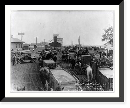 Offerle wheat market"" Classic, Historic Reproduction