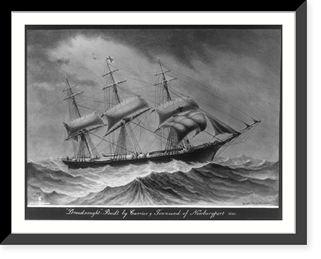 Dreadnaught - built by Currier & Townsend of Newburyport, 1853 Classic, Antique Wall Art