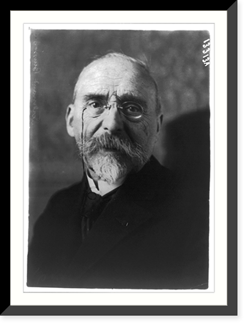 Historic Framed Print, [Ferdinand Buisson, bust portrait, facing front],  17-7/8" x 21-7/8"