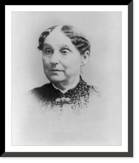 Abigail Scott Duniway, 1834- ; bust, facing slightly left, Historic Print
