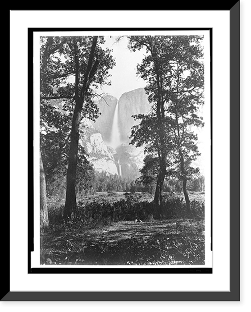 Historic Framed Print, [Yosemite Falls],  17-7/8" x 21-7/8"