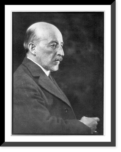 Historic Framed Print, [James Wilson Morrice, head and shoulders, facing right],  17-7/8" x 21-7/8"
