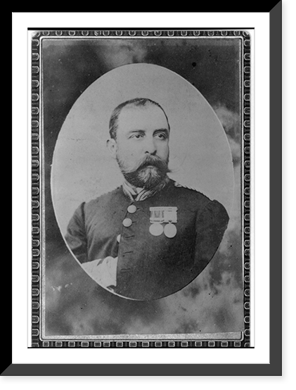 Ramon Blanco Erenas Riera y Polo, Marques de Pena Plata, 1833-1906, bust portrait, facing right, Historic Reproduction