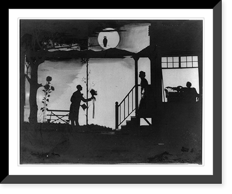 Motion picture still by Edison Co. A Comedy in black & white, scene 1"", Antique Wall Art