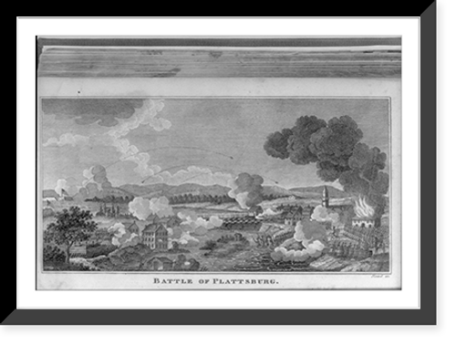 Historic Framed Print, Battle of Plattsburg - 2,  17-7/8" x 21-7/8" Historic Framed Print, Battle of Plattsburg - 2,  17-7/8" x 21-7/8"