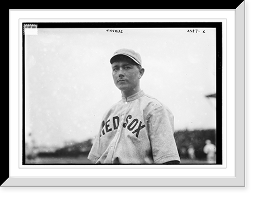 Historic Framed Print, Chester "Pinch" Thomas, Boston AL (baseball),  17-7/8" x 21-7/8"