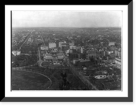 Historic Framed Print, Washington from the Monument - 3,  17-7/8" x 21-7/8"