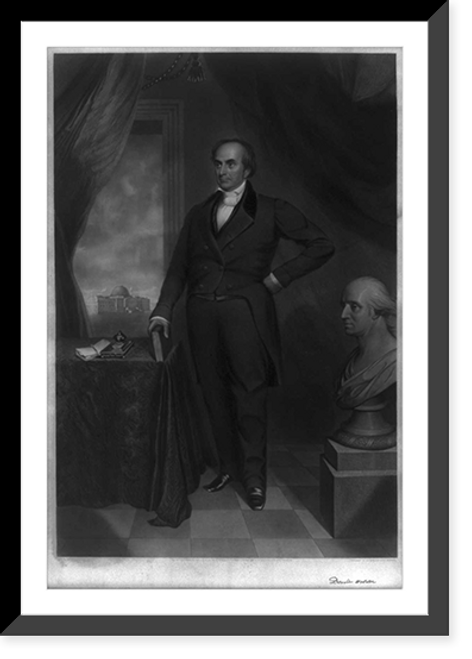 Historic Framed Print, Daniel Webster - 9,  17-7/8" x 21-7/8"