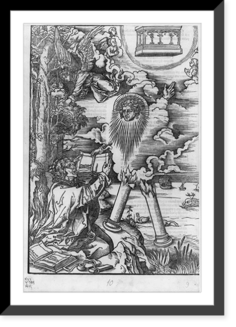 Historic Framed Print, Apochalypsis Ihesu Christi. Publ. by Alexandro Paganini. Venice, 1516. Part 2 - 12,  17-7/8" x 21-7/8"