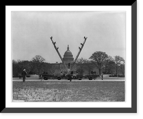 Historic Framed Print, V" for Victory",  17-7/8" x 21-7/8"