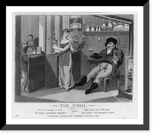 Historic Framed Print, The whim - 2,  17-7/8" x 21-7/8"