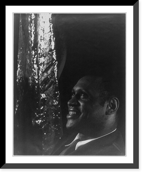 Historic Framed Print, [Portrait of Paul Robeson],  17-7/8" x 21-7/8"