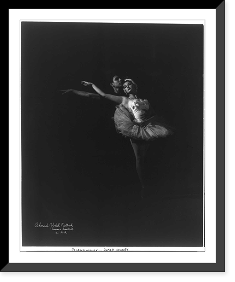 United Arab Republic Ballet principals: Diana Hakak & Ahmed Shukry, Vintage Poster