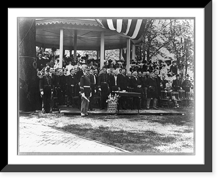 U.S. Naval Academy, Annapolis: Pres. Theodore Roosevelt at Commencement exercises, Antique Poster