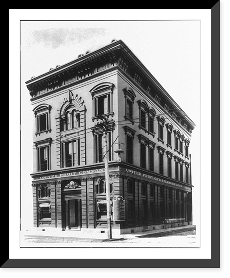 United Fruit Co. activities, 1948: New Orleans office building of Unifruitco, Historic Reproduction