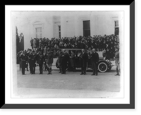 Historic Framed Print, Warren G. Harding, Pres. U.S. - 2,  17-7/8" x 21-7/8"