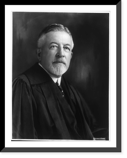 Edward Terry Sanford, 1865-1930, head-and-shoulders portrait, facing right, Antique Print
