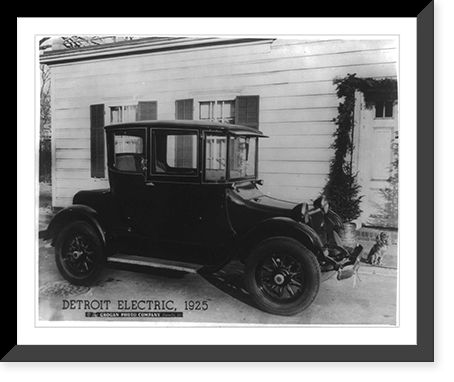 Historic Framed Print, Detroit Electric, 1925 [automobile],  17-7/8" x 21-7/8"