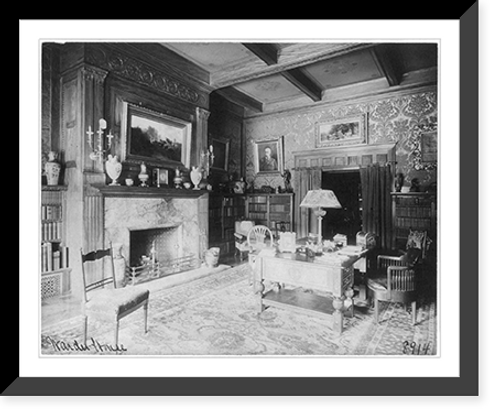 Historic Framed Print, Warder House, Washington, D.C. - 7,  17-7/8" x 21-7/8"