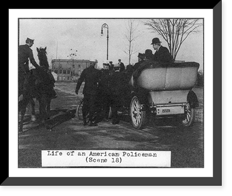 Film still of scene 18 from the film The Life of an American Policeman"" Classic, Vintage Print