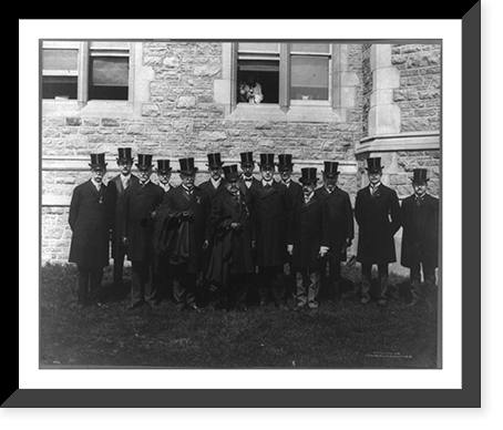 Director of Exhibits, Frederick James Volney Skiff, and staff, St. Louis Exposition, 1904, Vintage Poster