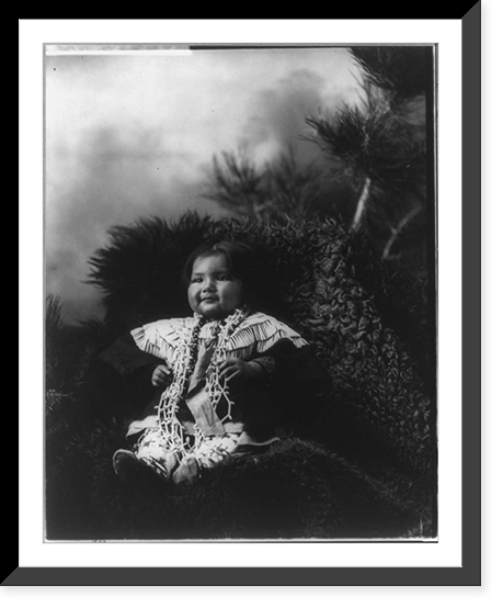 Historic Framed Print, Two Shawl,  17-7/8" x 21-7/8"