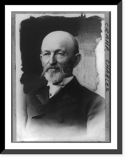 Charles Henry Cramp, 1828-1913, head and shoulders portrait, facing slightly left, Antique Poster