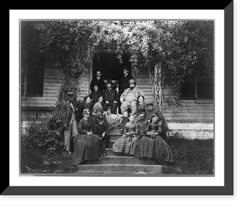 Historic Framed Print, Rufus Ingalls 1820-1893,  17-7/8" x 21-7/8"