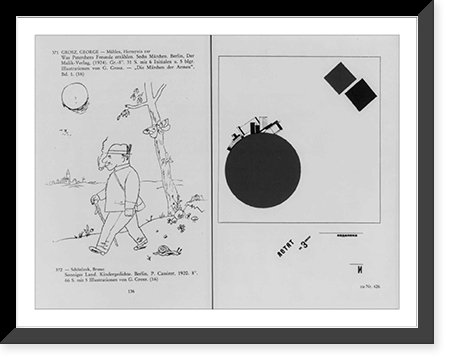 Illus. by George Grosz and Bruno Sch&ouml;nlank, Historic Print