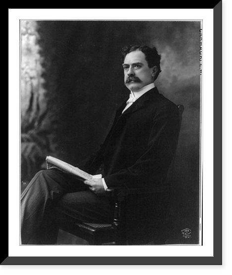 Vintage Portrait - Edward Ward Carmack, three-quarters length, 1858
