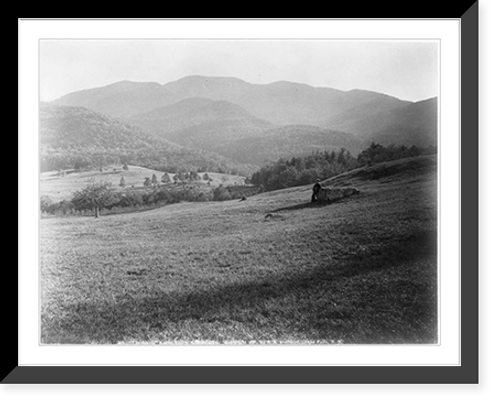 Historic Framed Print, The Giant",  Keene Valley,  Adirondacks",  17-7/8" x 21-7/8"