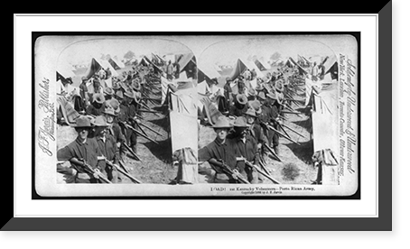 Load! 1st Kentucky Volunteers - Porto sic Rican Army Classic, Vintage Poster