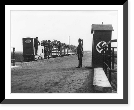 Labor camp for political prisoners in the Emsland region of Germany, 1935 - 2, Historic Reproduction