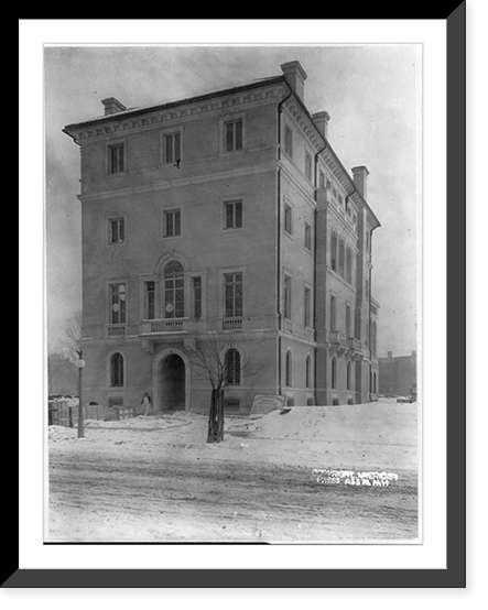 Treasury Secretary Franklin MacVeagh's home, 16th St., N.W., Washington, D.C, Vintage Print