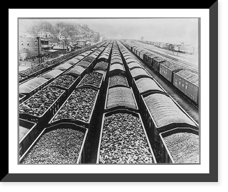 Vintage Americana Print - Williamson, W. Va, 1941 - Historic Wall Art Gift