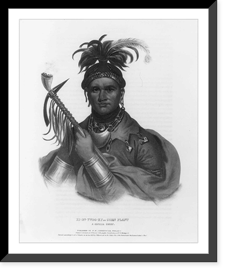 Ki-on-twog-ky or Corn Plant a Seneca chief Classic, Vintage Poster